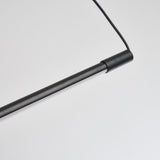 Modern Minimalist Black Metal Linear Pendant Light - Image 7