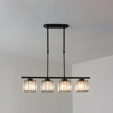 Modern Multi Head Island Chandelier With Glass Shades - Image 3