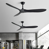 Modern Scandinavian Minimalist Ceiling Fan With Remote Control - Image 7