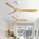 Modern Scandinavian Minimalist Ceiling Fan With Remote Control - Image 3