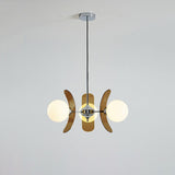 Modern Sputnik Chandelier With Acrylic Petal Shades - Image 6