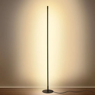 Modern Tall Slender Metal LED Floor Lamp With Warm Light - Image 2