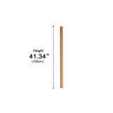 Modern Wooden Strip Floor Lamp With Remote Control - Image 8