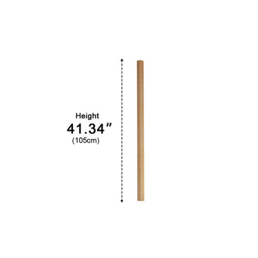 Modern Wooden Strip Floor Lamp With Remote Control - Image 8