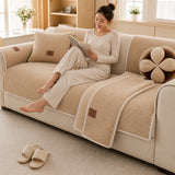 Modular Sofa Cover Chenille Non-Slip Slipcover - Image 3