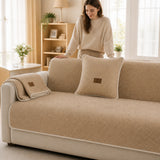 Modular Sofa Cover Chenille Non-Slip Slipcover - Image 4