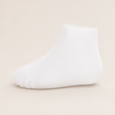 Moisturizing Gel Spa Socks For Soft Smooth Feet Reusable Hydrating Heel Socks - Image 16