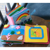 Montessori Felt Book For Kids With 16 Interactive Stories And Activities - Image 5