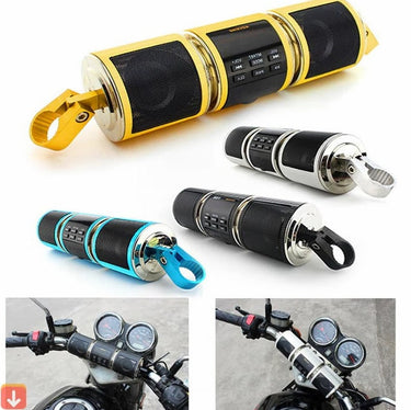 Motorcycle Bluetooth Speaker With Fm Radio Dual Speakers And Waterproof Design - Image 8