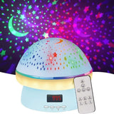 Mushroom Star Projector Night Light With 360-Degree Rotating Projection - Image 2