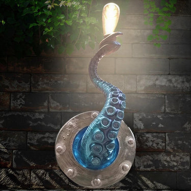 Octopus Wall Light With Sculptural Tentacle Design - Image 2