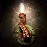 Octopus Wall Light With Sculptural Tentacle Design - Image 4