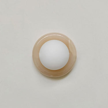 Onyx Wall Lamp With Marble Ring Design And Hand-Finished Body - Image 4