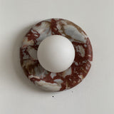 Orli Red Marble Wall Sconce - Image 15