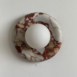 Orli Red Marble Wall Sconce - Image 16