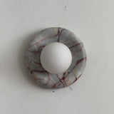 Orli Red Marble Wall Sconce - Image 33