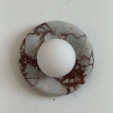 Orli Red Marble Wall Sconce - Image 35