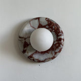 Orli Red Marble Wall Sconce - Image 5