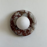 Orli Red Marble Wall Sconce - Image 6
