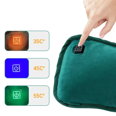 Portable Heating Pad With Graphene Heat And 3 Temperature Levels USB Rechargeable Intelligent Auto Shut-Off - Image 4
