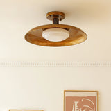 Pot-Lid Style Pot Lid Ceiling Light - Image 2