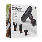 Powerboost Move Portable Percussion Massager With Quiet Deep Tissue Relief And Interchangeable Attachments - Image 7
