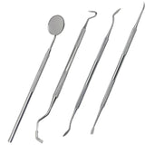 Professional Stainless Steel Dental Tool Set For Tartar Removal And Home Oral Care - Image 1