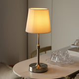 Rechargeable Telescopic Table Lamp With Pleated Fabric Shade - Image 6