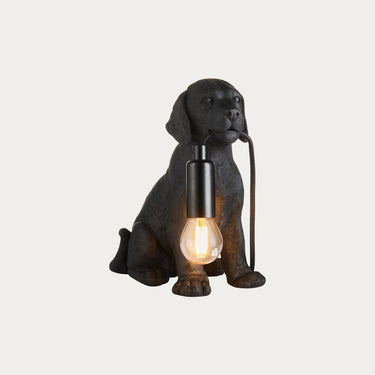 Resin Labrador Puppy Table Lamp With Inline Switch - Image 2
