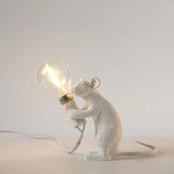 Resin Mouse Table Lamp With Light Bulb - Image 7
