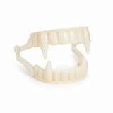 Retractable Vampire Fangs Realistic Full Tooth Coverage With Natural Yellow Shade - Image 1