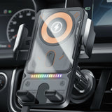 Rotafix Automatically Rotating 2-in-1 Car Phone Holder With Wireless Charger - Image 1