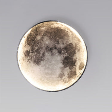 Round Wall Sconce With Mural Design - Image 9
