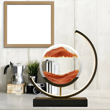 Sand Art Lamp LED Table Desk - Image 5