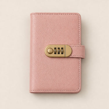 Savings Notebook With 3-Digit Resettable Lock Slim Profile Cash Organizer - Image 11