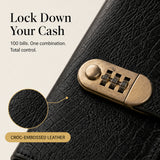 Savings Notebook With 3-Digit Resettable Lock Slim Profile Cash Organizer - Image 8
