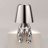 Sculptural Metal Figurine Table Lamp With Dimmable LED - Image 10