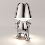 Sculptural Metal Figurine Table Lamp With Dimmable LED - Image 8