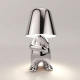 Sculptural Metal Figurine Table Lamp With Dimmable LED - Image 9