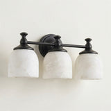 Short Arm Wall Sconce With Frosted Shade - Image 6