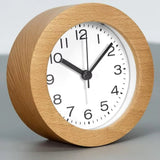 Silent LED Wooden Alarm Clock - Image 8