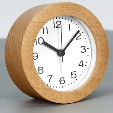 Silent LED Wooden Alarm Clock - Image 8