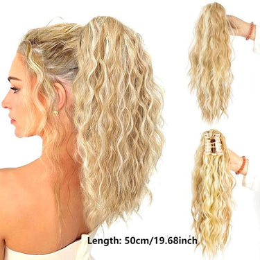 Silkipony Drawstring Ponytail Extension For Instant Voluminous Salon-Worthy Hair - Image 11
