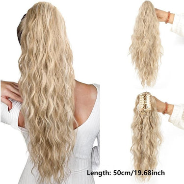 Silkipony Drawstring Ponytail Extension For Instant Voluminous Salon-Worthy Hair - Image 10