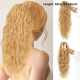 Silkipony Drawstring Ponytail Extension For Instant Voluminous Salon-Worthy Hair - Image 14