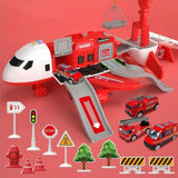 Skyquest Adventure Airplane Playset With Vehicles For Creative Kids - Image 2