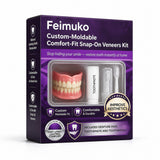 Snap On Veneers Kit With Custom Moldable Comfort Fit For Natural-Looking Smile - Image 6