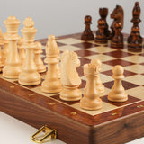 Solid Wood Set Wooden Chess Board - Image 3