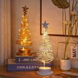 Spiral Wire LED Christmas Tree Light With Star Topper - Image 4