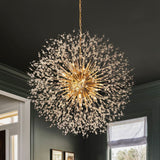 Sputnik Chandelier With Crystal Beads And Firework Design - Image 1
